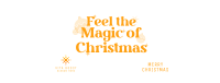 Magical Christmas Facebook Cover Image Preview