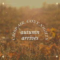 Autumn Arrives Quote Instagram Post