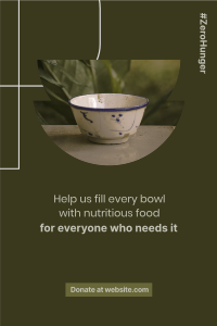 Food Donation Pinterest Pin Design