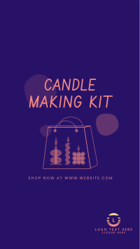 Candle Making Kit Instagram Story