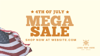 Fourth of July Sale Facebook Event Cover