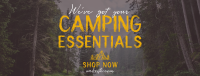 Camping Gear Essentials Facebook Cover