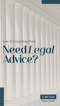 Legal Consultant Instagram Reel Image Preview