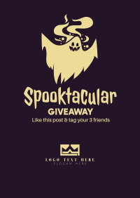 Spooktacular Giveaway Poster