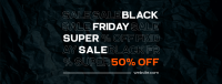 Black Friday Sale Facebook Cover