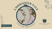 Embroidery Sale Facebook Event Cover