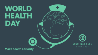 World Health Priority Day Zoom Background