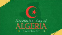 Algeria Revolution Day  Animation