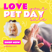 Love Your Pet Day Sale Instagram Post