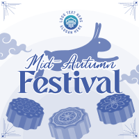 Round Moon Festival Instagram Post Design