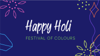 Happy Holi Zoom Background