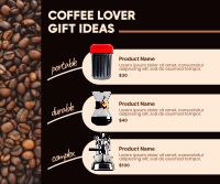 Coffee Gift Ideas Facebook Post