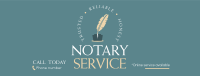 The Trusted Notary Service Facebook Cover Design