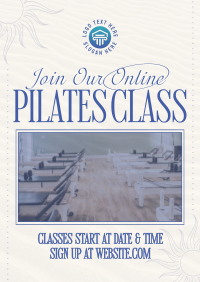 Modern Pilates Session Flyer