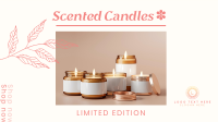 Limited Edition Scented Candles Facebook Event Cover