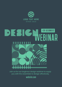 Beginner Design Webinar Poster