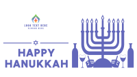 Happy Hanukkah Facebook Event Cover