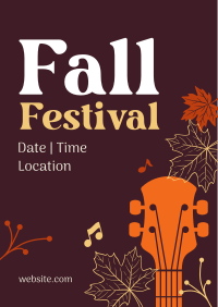 Fall Festival Celebration Poster