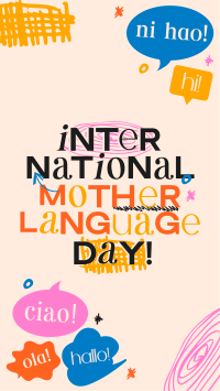 Doodle International Mother Language Day YouTube Short