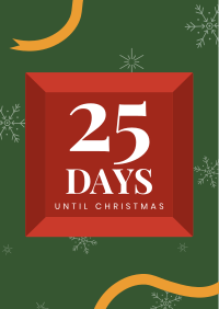 Christmas Box Countdown Poster