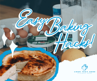 Easy Baking Tips Facebook Post