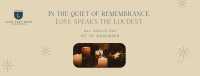 Love Speaks The Loudest Facebook Cover Design