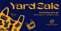 Decluttering Yard Sale Facebook Ad