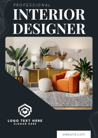  Professional Interior Designer Flyer