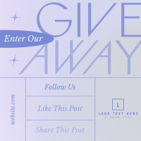 Generic Giveaway Instagram Post