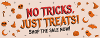 Trick or Treat Sale Facebook Cover Design