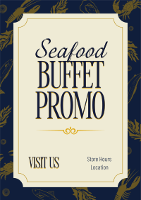 Luxury Seafood Flyer