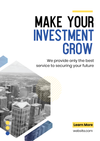 Make Your Investment Grow Poster