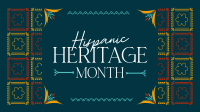 National Hispanic Heritage Month Animation