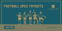 Try Outs are Open Twitter Post