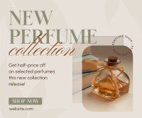 New Perfume Discount Facebook Post