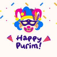 Purim Day Instagram Post