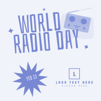 Happy World  Radio Day Instagram Post