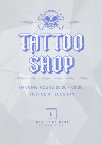 Tattoo Studio Poster example 3