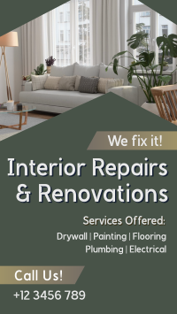 Home Interior Repair Maintenance Video