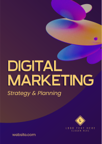 Digital Marketing Plan Flyer