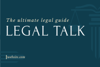 The Legal Talk Pinterest Cover