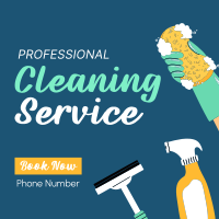 Cleaning Service Instagram Post example 2