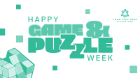 Fun Colorful Puzzle Greeting Animation