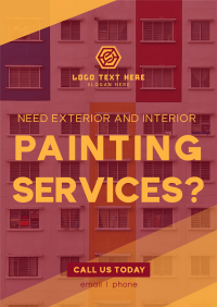 Exterior Painting Services Poster