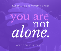 Suicide Prevention Support Group Facebook Post