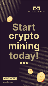 Crypto Coins Instagram Story