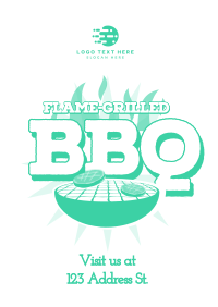Smoky Barbeque Poster