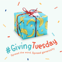 Quirky Giving Tuesday Instagram Post Design