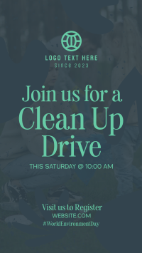 Clean Up Drive Instagram Story