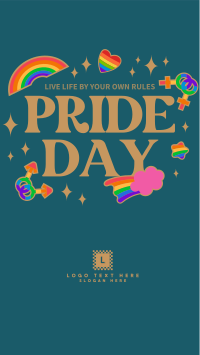 Pride Day Stickers Instagram Reel Image Preview